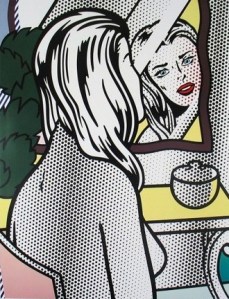 Roy Lichtenstain - Girl Before a Mirror
